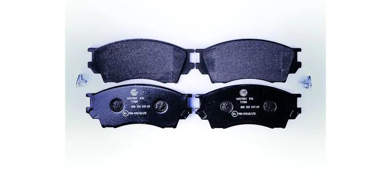 Handler.Part Brake pad set, disc brake HELLA 8DB355017091 1