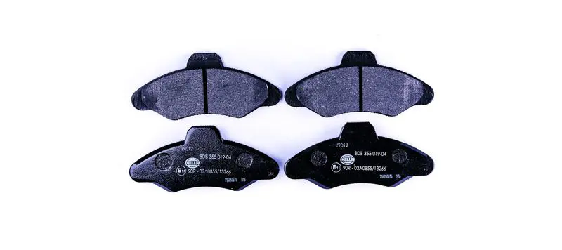 Handler.Part Brake pad set, disc brake HELLA 8DB355019041 1