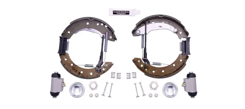 Handler.Part Brake shoe set HELLA 8DB355005041 1