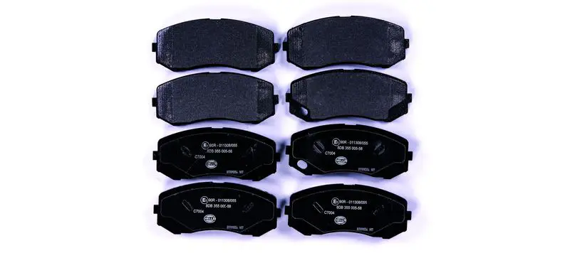 Handler.Part Brake pad set, disc brake HELLA 8DB355005581 1