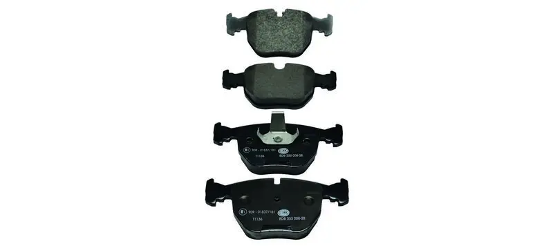 Handler.Part Brake pad set, disc brake HELLA 8DB355008281 1