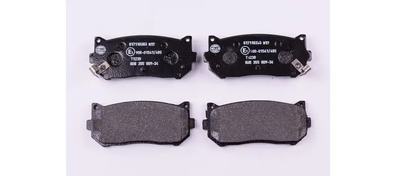 Handler.Part Brake pad set, disc brake HELLA 8DB355009341 1