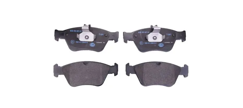 Handler.Part Brake pad set, disc brake HELLA 8DB355007831 1