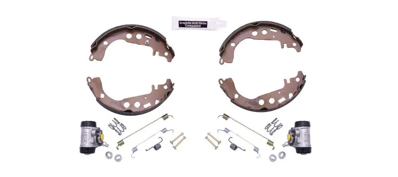 Handler.Part Brake shoe set HELLA 8DB355003441 1