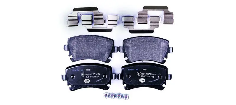 Handler.Part Brake pad set, disc brake HELLA 8DB355015951 1