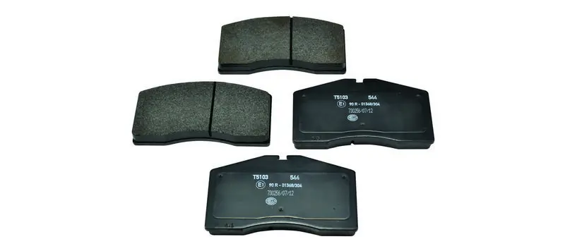 Handler.Part Brake pad set, disc brake HELLA 8DB355018301 1