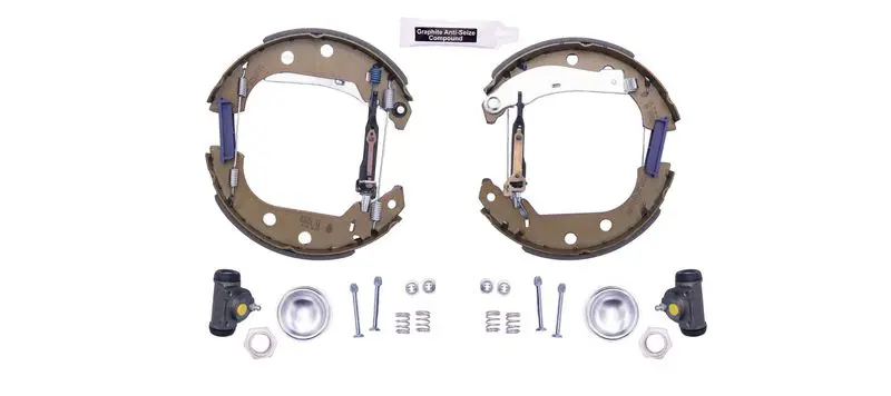 Handler.Part Brake shoe set HELLA 8DB355004541 1