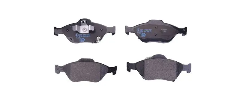 Handler.Part Brake pad set, disc brake HELLA 8DB355006721 1