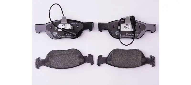 Handler.Part Brake pad set, disc brake HELLA 8DB355008321 1