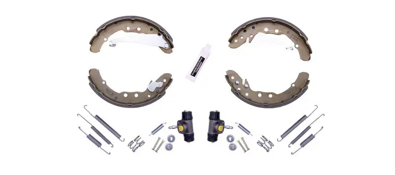 Handler.Part Brake shoe set HELLA 8DB355003561 1