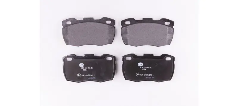 Handler.Part Brake pad set, disc brake HELLA 8DB355005861 1