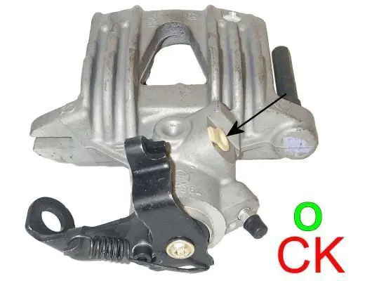 Handler.Part Brake caliper HELLA 8AC355382351 1