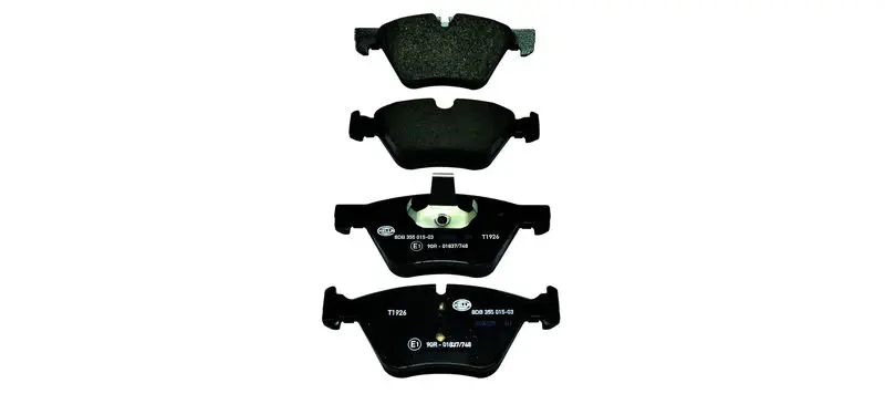 Handler.Part Brake pad set, disc brake HELLA 8DB355015031 1