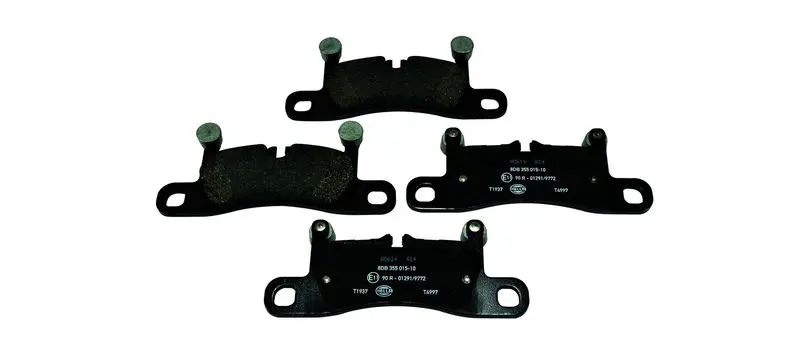 Handler.Part Brake pad set, disc brake HELLA 8DB355015101 1