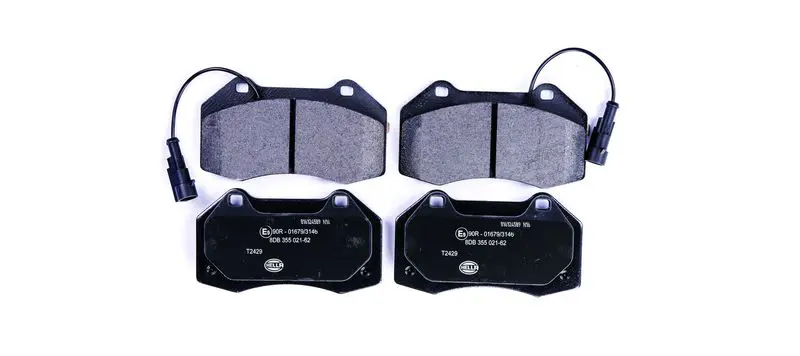 Handler.Part Brake pad set, disc brake HELLA 8DB355021621 1