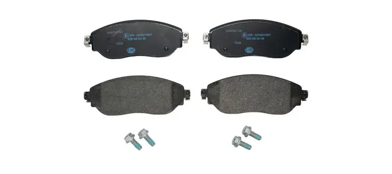 Handler.Part Brake pad set, disc brake HELLA 8DB355021891 1