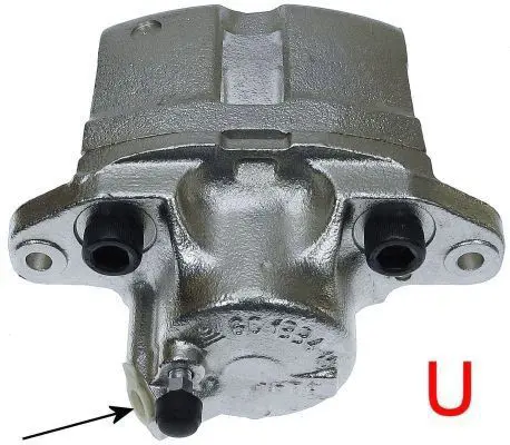 Handler.Part Brake caliper HELLA 8AC355387571 1