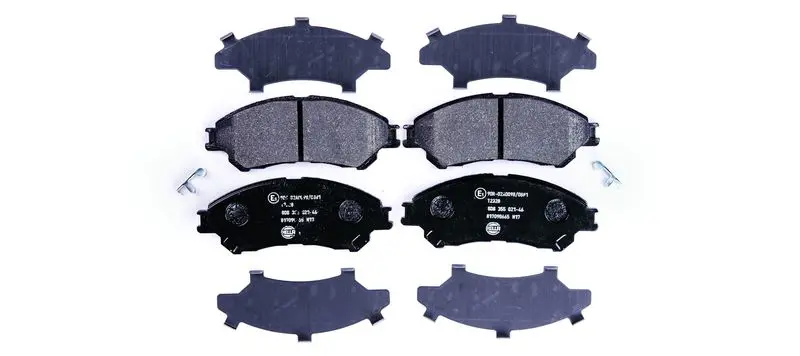 Handler.Part Brake pad set, disc brake HELLA 8DB355021461 1