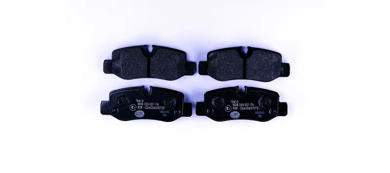 Handler.Part Brake pad set, disc brake HELLA 8DB355021761 1