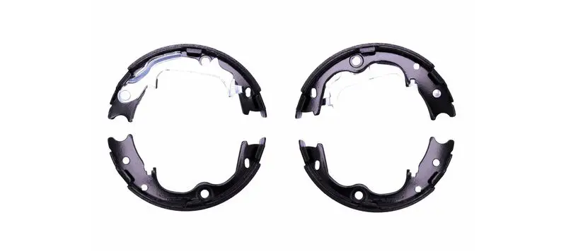 Handler.Part Brake shoe set, parking brake HELLA 8DA355051091 1