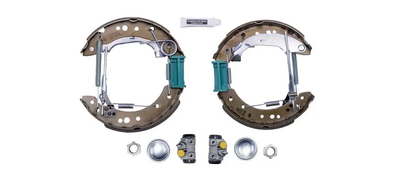 Handler.Part Brake shoe set HELLA 8DB355004731 1