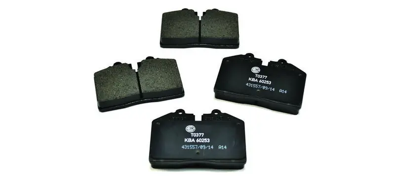 Handler.Part Brake pad set, disc brake HELLA 8DB355006351 1