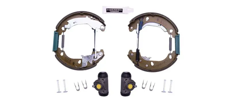 Handler.Part Brake shoe set HELLA 8DB355004891 1