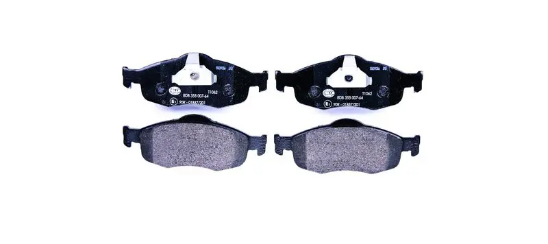 Handler.Part Brake pad set, disc brake HELLA 8DB355007641 1