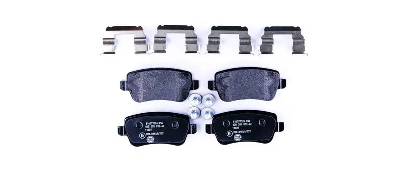 Handler.Part Brake pad set, disc brake HELLA 8DB355012421 1