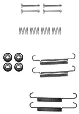 Handler.Part Accessory kit, parking brake shoes HELLA 8DZ355202031 1