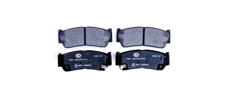 Handler.Part Brake pad set, disc brake HELLA 8DB355013081 1