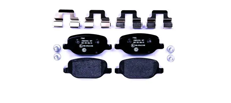 Handler.Part Brake pad set, disc brake HELLA 8DB355006741 1