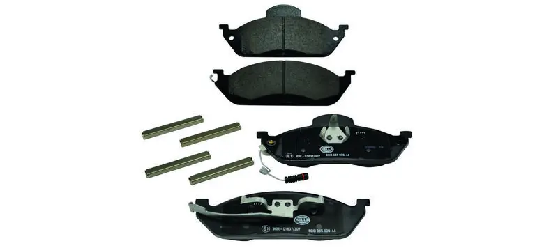 Handler.Part Brake pad set, disc brake HELLA 8DB355008661 1