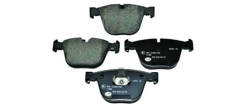 Handler.Part Brake pad set, disc brake HELLA 8DB355010751 1