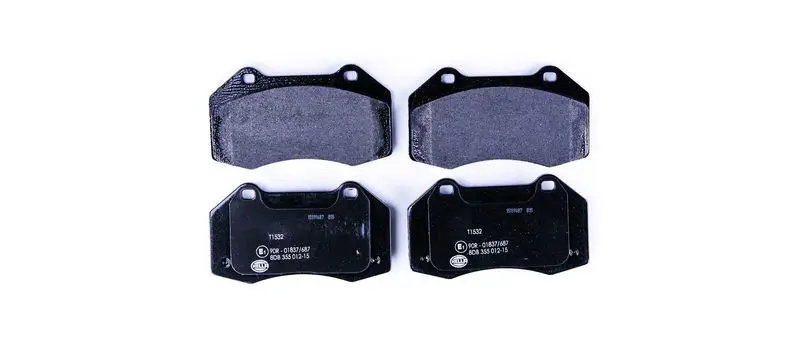 Handler.Part Brake pad set, disc brake HELLA 8DB355012151 1