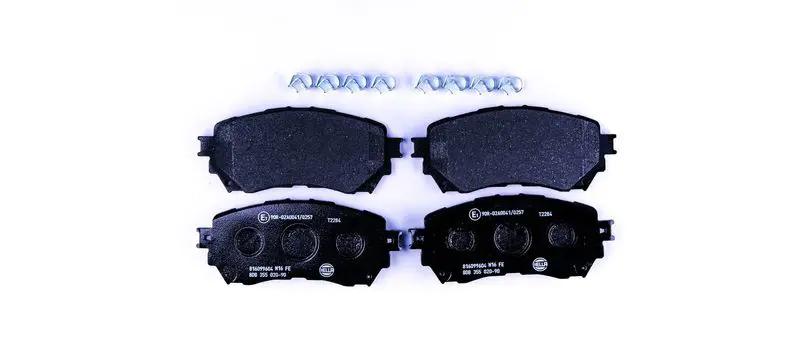 Handler.Part Brake pad set, disc brake HELLA 8DB355020901 1