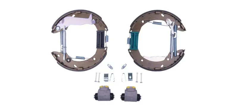 Handler.Part Brake shoe set HELLA 8DB355022611 1