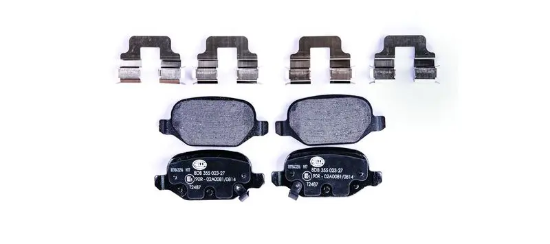 Handler.Part Brake pad set, disc brake HELLA 8DB355023271 1