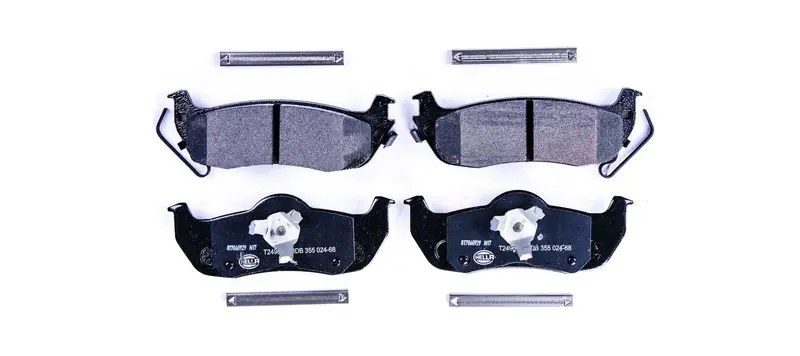 Handler.Part Brake pad set, disc brake HELLA 8DB355024681 1