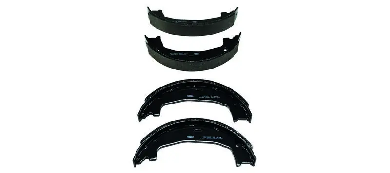 Handler.Part Brake shoe set, parking brake HELLA 8DA355050391 1