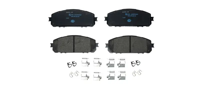 Handler.Part Brake pad set, disc brake HELLA 8DB355023391 1