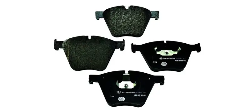 Handler.Part Brake pad set, disc brake HELLA 8DB355020121 1