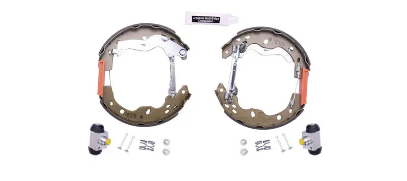 Handler.Part Brake shoe set HELLA 8DB355022941 1