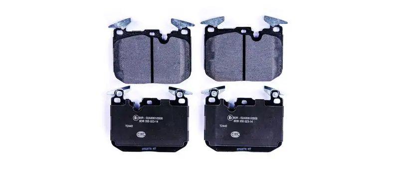 Handler.Part Brake pad set, disc brake HELLA 8DB355023141 1