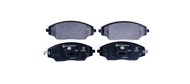 Handler.Part Brake pad set, disc brake HELLA 8DB355023241 1