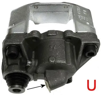 Handler.Part Brake caliper HELLA 8AC355386131 1