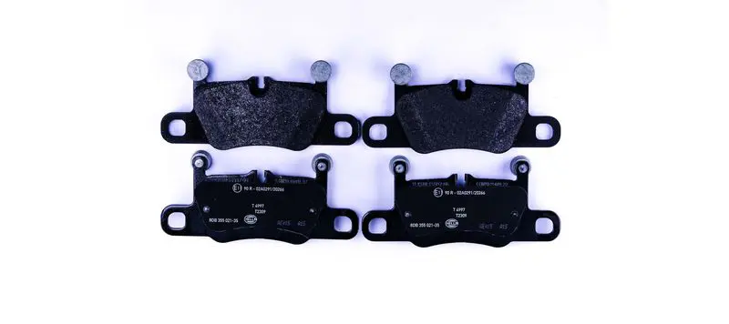 Handler.Part Brake pad set, disc brake HELLA 8DB355021351 1