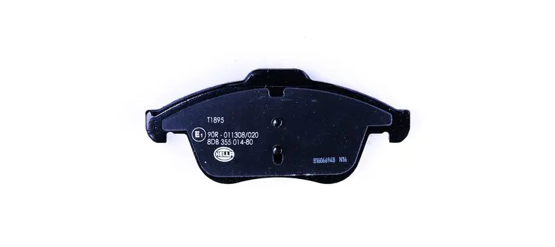 Handler.Part Brake pad set, disc brake HELLA 8DB355014801 2