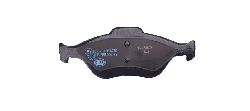 Handler.Part Brake pad set, disc brake HELLA 8DB355006721 2