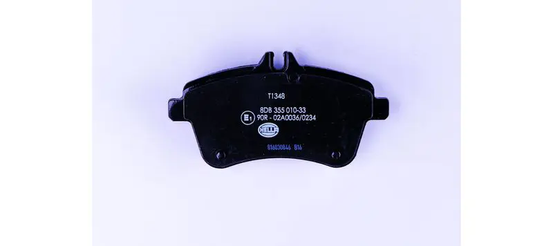 Handler.Part Brake pad set, disc brake HELLA 8DB355010331 2